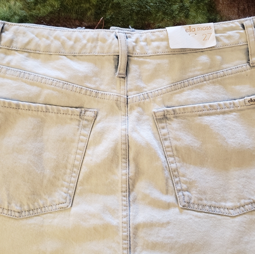 ELLA MOSS Denim Skirt size 27 - Picture 7 of 14